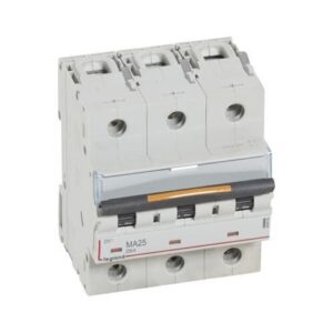 Kismegszakító DX3 3P MA 25A 25kA 400V