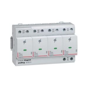 Túlfeszültség levezető T1 25kA 3P+N+SD
