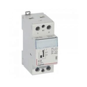 CX3 moduláris kontaktor 63A 230V 2N+K kontaktor karral szerelt 1 modul