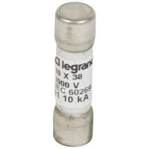 Hengeres olvadó biztosíték 10x38 15A 1000V=
