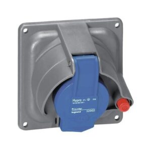 HYPRA DAFBFRM-162k06 beépíthető aljzat IP44 műanyag IP44/55 230V 16A 2P+F 6h