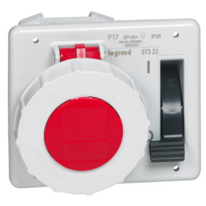 DAFBE-164 k06T 400V IP67 beépíthető aljzat+R P17 TEMPRA PRO