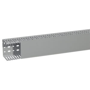 Kábelcsatorna perforált műanyag 100x80mm 2m/db 8db/doboz