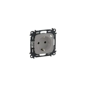 VALENA ALLURE 2P+F csatlalj+usb-c rugós, 1,5A/5V-7,5W alumínium