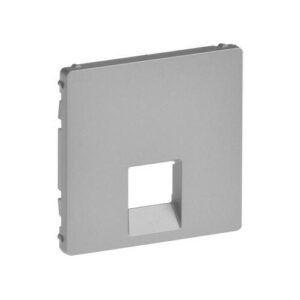 VALENA LIFE 1xRJ45/RJ11 csatlakozóaljzat burkolat alumínium