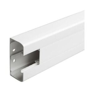 DLP kábelcsatorna 105x50mm 1 rekeszes, fedéllel 6db/doboz válaszfal nélkül