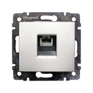 VALENA telefon 1XRJ45 CAT5e UTP alumínium