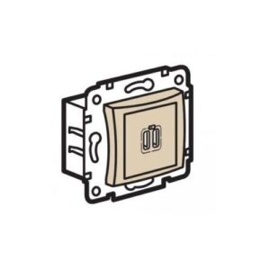 VALENA 2xUSB TÖLTO alj,1500mA,elefántcsont