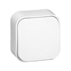 FORIX N101 egypólusú nyomó IP20 fehér 6A 250V falon kívüli