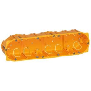 BATIBOX süllyesztődoboz gipszkartonba négyes, 8/10 modulos, 40mm mély