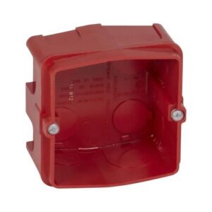 BATIBOX süllyesztődoboz 85x85x50mm, téglafalba, négyzet alakú, 20 és 32A aljzatokhoz