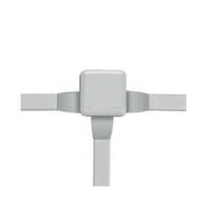 Kötődoboz 80x80x45mm falon kívüli, membrános, IP55, pattintós fedél, PLEXO