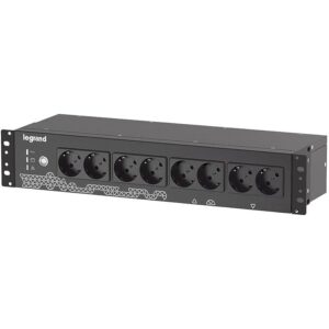 Szünetmentes elosztósor 800VA 480W BEM:C14 alj+ KIM: 8xSCH.+USB-B