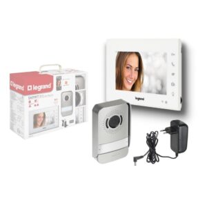 Kaputel szett video 2 vezetékes 1 lakásos fehér EASYKIT Wi-Fi