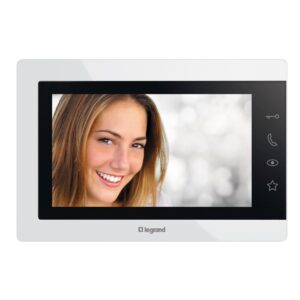 Kaputelefon beltéri egység video 2 vezetékes 7 colos színes kijelző fehér EASYKIT ESSENTIAL