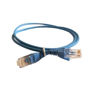 LCS2 patch kábel AWG24 LCS3 U/UTP RJ45/RJ45,U/UTP,LSZH (LSOH) 1,0m kék