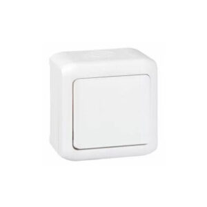 FORIX 107 keresztváltókapcsoló IP44 fehér 10A 250V falon kívüli