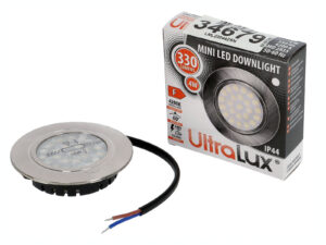 LED SPOT BEÉP. 4W SZATÉN-NIKKEL