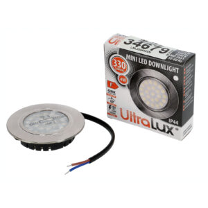 LED SPOT BEÉP. 4W SZATÉN-NIKKEL
