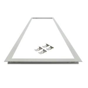 LED panel süllyesztő keret 120x30cm fehér