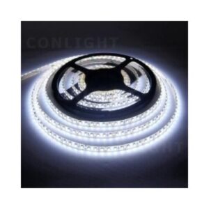 LED szalag 120LED IP66 hideg fehé fehér nyákos 9,6W 3528