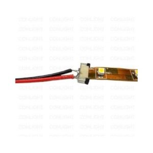 LED SZALAG CSATLAKOZÓ 10mm 1 ÁRAMK. LED SZALAGHOZ