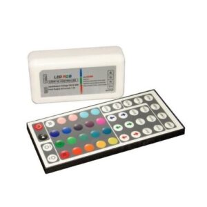 Vezérlő RGB 12A RF 44 gombos DC12V rádiófrekvenciás