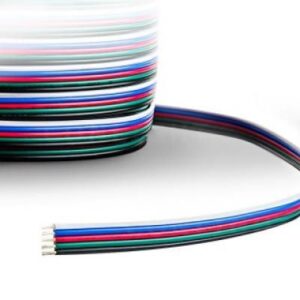 RGBW vezeték 5×0.5mm2