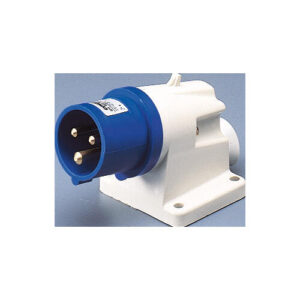 Ipari dugvilla felületre 1P+N+F 16A 200/250V csavaros 80° 6H kék IP44