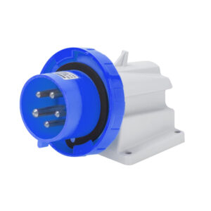 Ipari dugvilla felületre 1P+N+F 16A 200/250V csavaros 80° 6H kék IP67