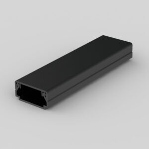 KOPOS kábelcsatorna LHD 20x10mm fekete 2m/db