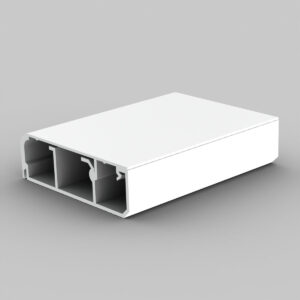 KOPOS padlócsatorna LP 80x25mm fehér 2m/db