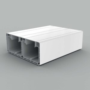 KOPOS csatorna PK 160x65D  fehér 2m/db