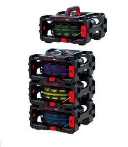 VEZETÉKRENDEZŐ 4db/készlet@ CB260 CableBox