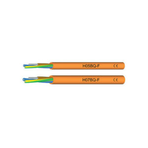 H05BQ-F 3x 1 300/500V PUR NARANCS SODROTT RÉZ ERŰ,IPARI KÁBEL