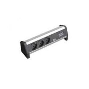 Asztali elosztó bachmann desk1 3xdugalj+2xcaT5e +3m 16A/230V kábel