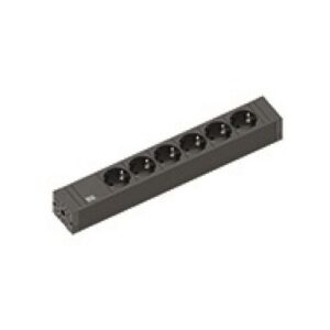 Elosztó 6-os, rögz.+2mkáb. bachmann connectus