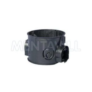 Sorolható süllyesztődoboz 60mm fekete F-TRONIC hálós/20db