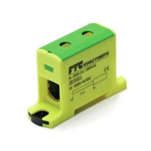 Fővezeték bekötő sorkapocs 1x6-95mm2 zöld/sárga
