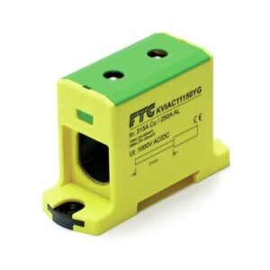 Fővezeték bekötő sorkapocs 1x25-150mm2 zöld/sárga
