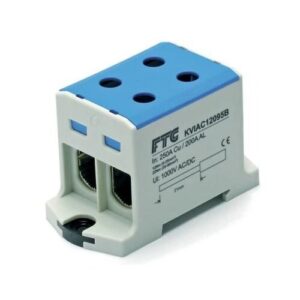 Fővezeték bekötő sorkapocs 2x 6-95mm2 kék