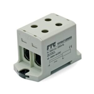 Fővezeték bekötő sorkapocs 2x 6-95mm2 szürke