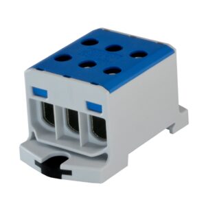 Fővezeték bekötő sorkapocs 3x 1,5-50mm2 kék
