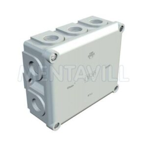 Kötődoboz B11M 136x111x57mm falon kívüli IP54 csavaros fedél szürke