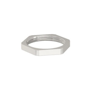 Ellenanya M63x1,5 fém nikkel