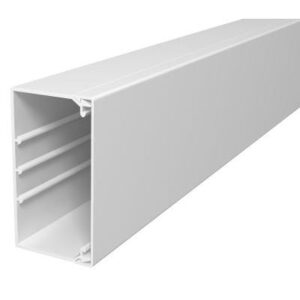 WDK kábelcsatorna 60x110mm kőszürke műanyag 2m/db 8db/doboz
