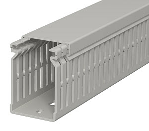 LK4/N kábelcsatorna perforált műanyag 40x60mm kőszürke 2m/db 12db/doboz