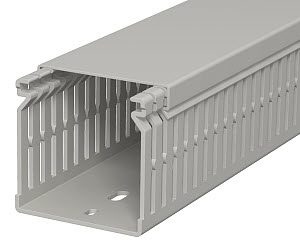 LK4/N kábelcsatorna perforált műanyag 60x60mm kőszürke 2m/db 16db/doboz