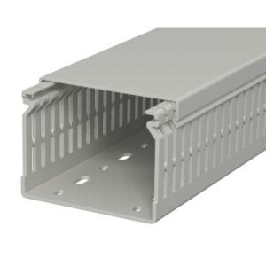 LK4/N kábelcsatorna perforált műanyag 80x60mm kőszürke 2m/db 12db/doboz