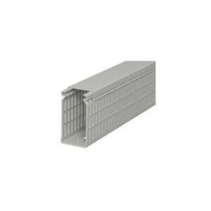 LK4/N kábelcsatorna perforált műanyag 40x80mm kőszürke 2m/db 12db/doboz